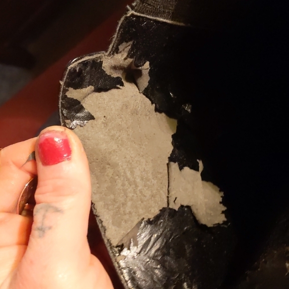 Guess knee high leather boots size 9.5M - Picture 9 of 10